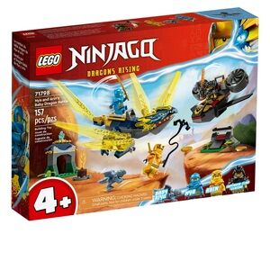 Lego Ninjago Nya and Arin’s Baby Dragon Battle 71798 Ninja Building Toy Set